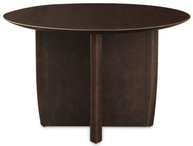 Bassett® Furniture Dresden Currant Dark Cherry 54" Round Dining Table-1