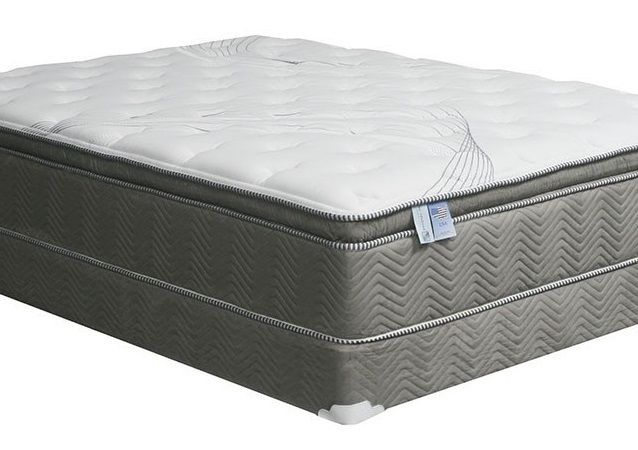 Furniture of America® Afton 12" Plush Hybrid Euro Top California King Mattress-2