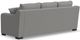 Charisma™ Cypress Gray Three Cushion Sofa-4