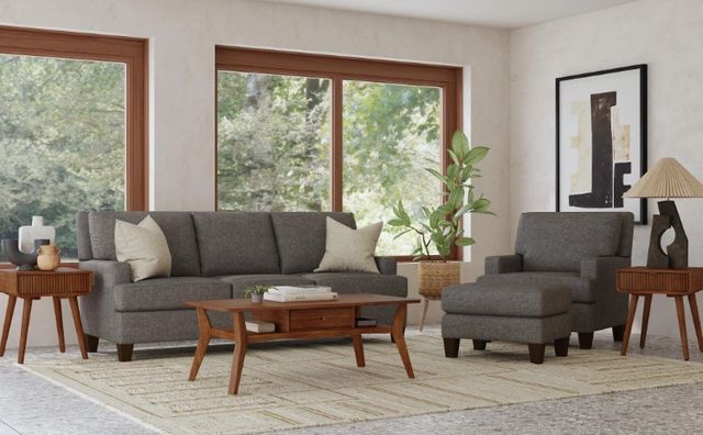 Flexsteel® Ludwig Brown Rectangular Coffee Table-1