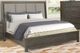 Lifestyle 8481A Gray Queen Panel Bed-0