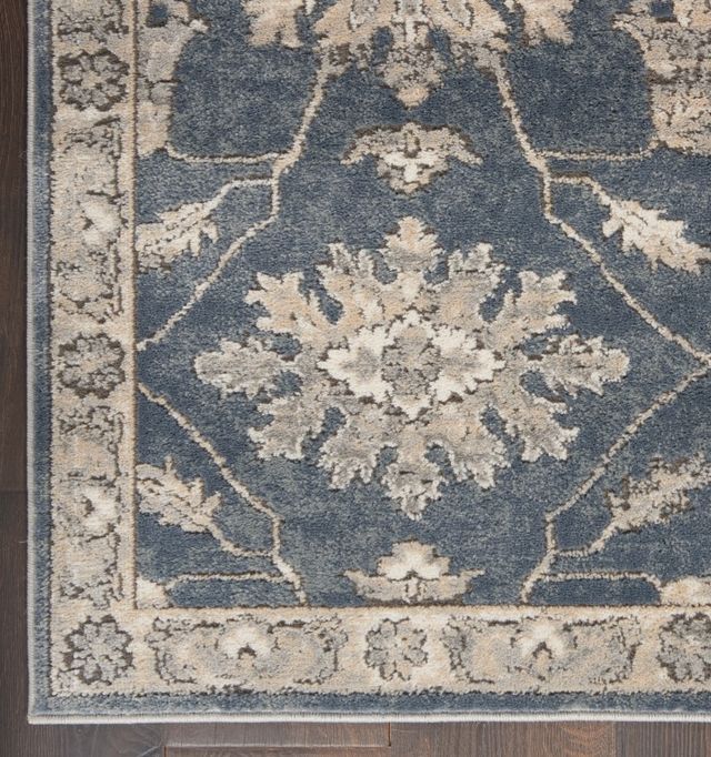 Nourison Home™ Quarry Blue Beige 5'x7' Area Rug-3