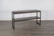 Sunny Designs™ Tyler French Brown Sofa Table with Black Metal Frame-2