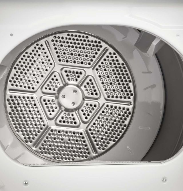 GE® 7.4 Cu. Ft. White Front Load Electric Dryer-3