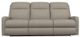 La-Z-Boy® Finley Pebble Power Wall Reclining Sofa with Headrest and Lumbar-1