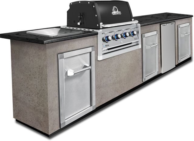 Broil King® Regal™ S420 4-Burner Stainless Steel Built-in Liquid Propane Grill-4