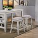 Winners Only® Ridgewood Gray/Oat H Bar Stool-1