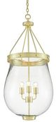 Currey & Company Darius Polished Brass Lantern-0