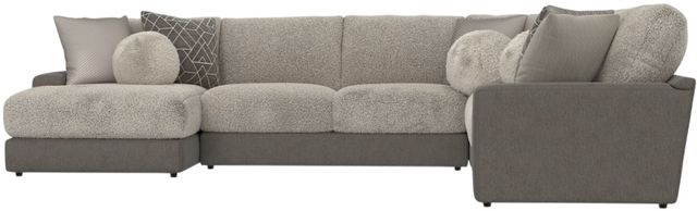 Jackson Furniture Canyon 4-Piece Fawn/Umber Left-Arm Facing Sectional-3