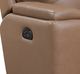 Leather Italia™ Cambria Bryant Tuscan Power Reclining Loveseat with Console-2
