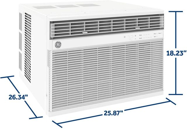 GE® 24,000 BTU's White Window Mount Air Conditioner-1