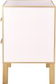 TOV Furniture Emily Pink Lacquer Side Table-2