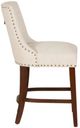 Powell® Auden Beige/Natural Espresso Counter Stool-4