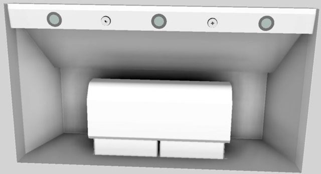 Vent-A-Hood® 42" White Wall Mounted Liner Insert-2