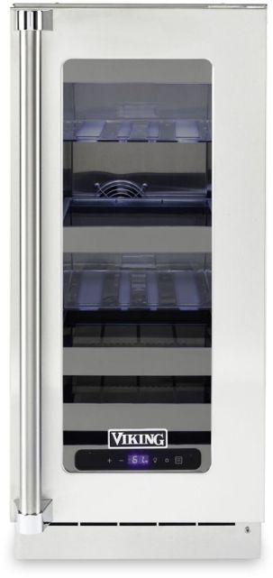 Viking® 15" Stainless Steel Wine Cooler