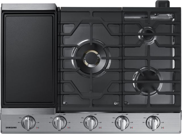 Samsung 30" Stainless Steel Gas Cooktop-4