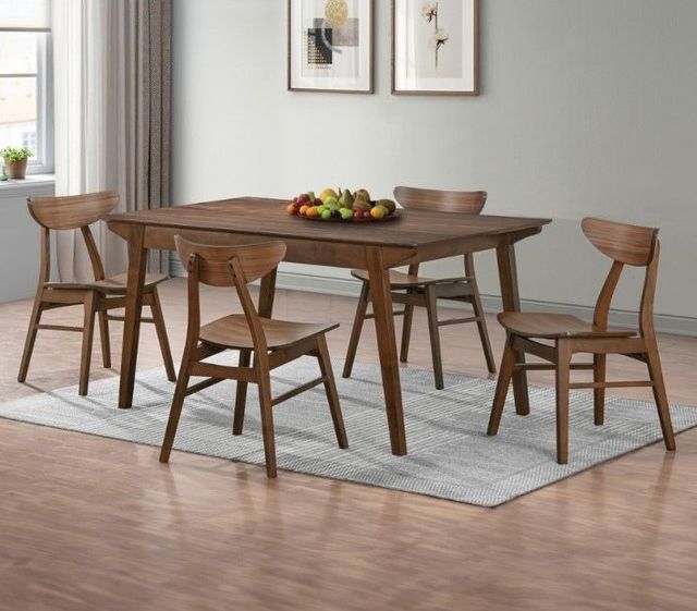 Winners Only® Uptown Medium Walnut 60" Dining Table-1
