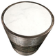 Riverside Furniture Ansel Banded Taupe Spot Table with White Marble Top-2