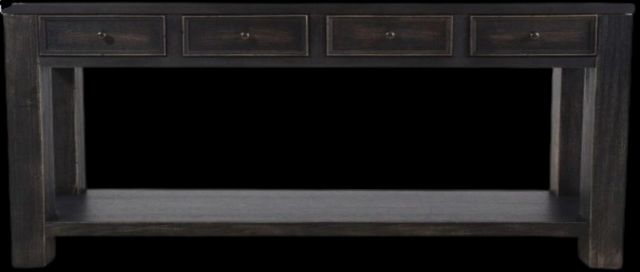 Signature Design by Ashley® Gavelston Black Sofa Table-1