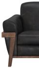 International Furniture Direct Loft Brown Black/Brown Accent Chair-4
