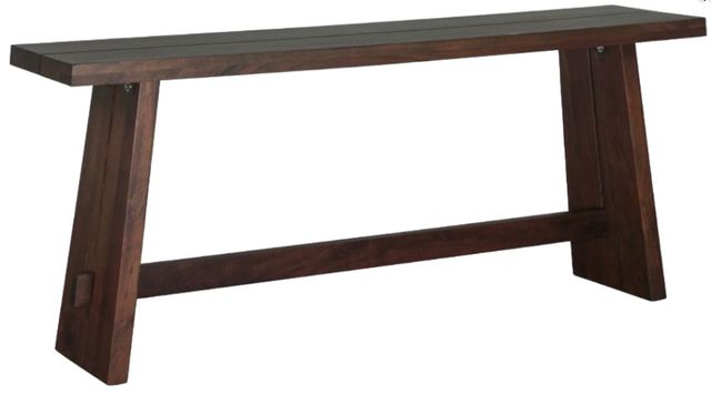 Home Trends & Design Piedmont Coffee Bean Console Table-0