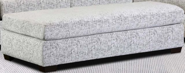 Peak Living Black/White Ottoman-0