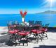 CabanaCoast® Customizable Verona Aluminum Outdoor Swivel Rocker Chair-4