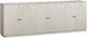 Crestview Isla White 6-Door Sideboard-0