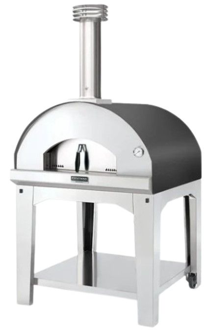 Fontana Forni Marinara 39" Gray Pizza Oven -1