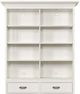 Hammary® Structures White Double Storage Bookcase-1