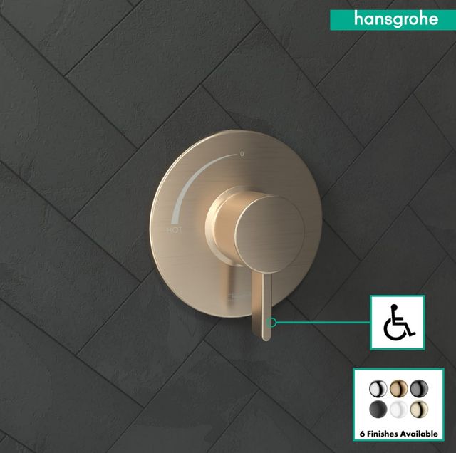 Hansgrohe Ecostat S Brushed Bronze Pressure Balance Trim-2