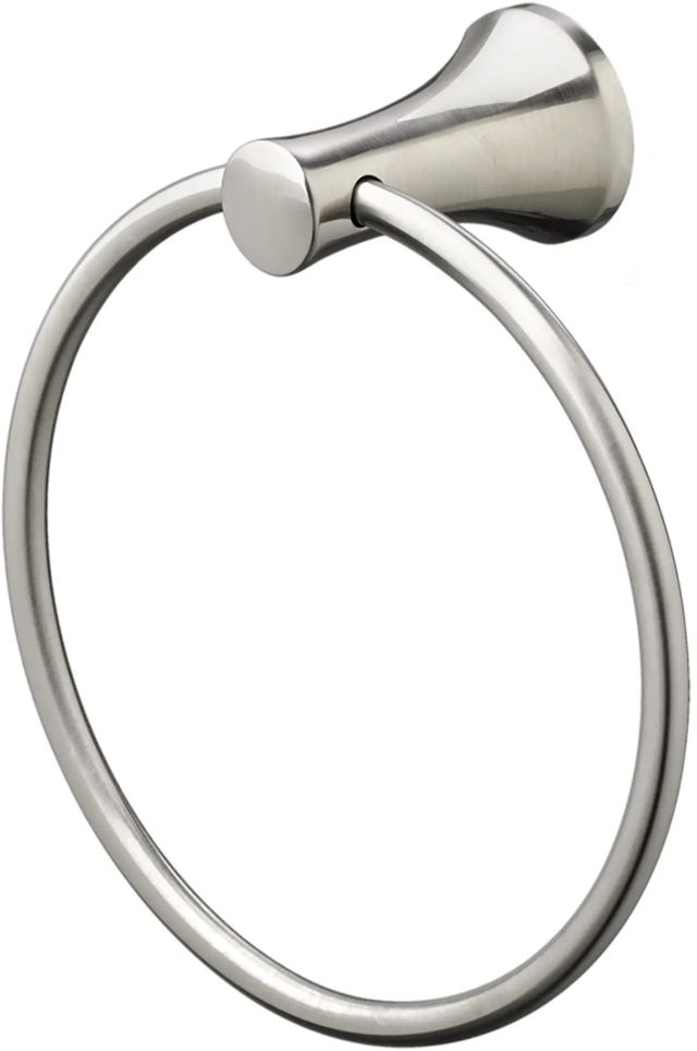 American Standard Transitional Brushed Nickel Towel Ring-1