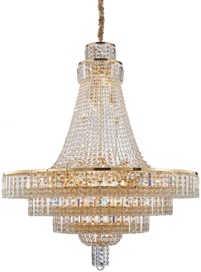 Michael Amini® Luxe Lumiere Gold 39-Light Chandelier-0