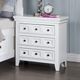 Furniture of America® Castile 4-Piece White Twin Bedroom Set-3