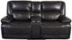Porter International Designs Ennis Charcoal Triple Power Reclining Loveseat with Console-0