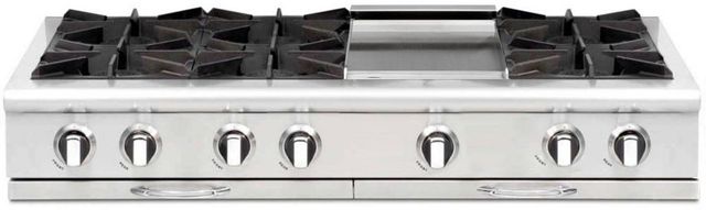Capital Cooking™ Culinarian 48" Stainless Steel Gas Range Top-0
