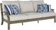 Signature Design by Ashley® Rainier Ranch Brown/Beige Teak Outdoor Sofa-0