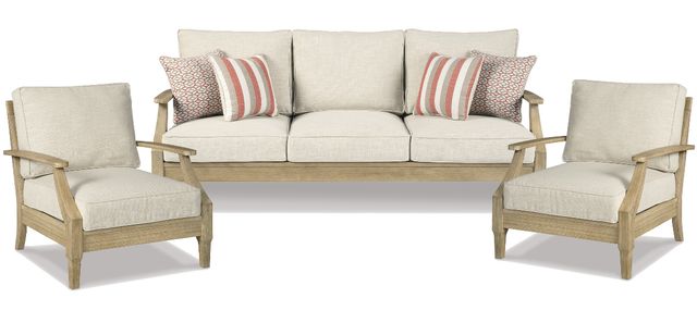 Signature Design by Ashley® Clare View Beige 3-Piece Conversational Set-0