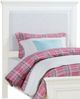 Winners Only® Tamarack White Youth Twin Upholstered Panel Bed-1