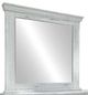 International Furniture Direct Terra White Mirror-0