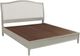 aspenhome® Charlotte Shale California King Upholstered Bed-1