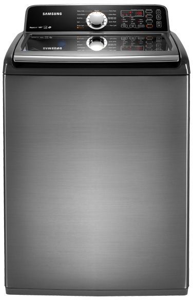 Samsung 4.5 Cu. Ft. Stainless Platinum High Efficiency Top Load Washer-0