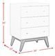 Elements International Sade Walnut 3-Drawer Chest-2