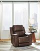 Signature Design by Ashley® Beryton Espresso Power Recliner with Adjustable Headrest-5