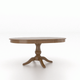 Canadel Customizable Gourmet 68" VS Base Dining Table with One Removable Leaf-1