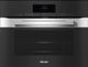 Miele 24" Clean Touch Steel Electric Speed Oven -1
