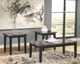Signature Design by Ashley® Maysville 3-Piece Black/Gray Occasional Table Set-2