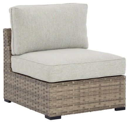 Signature Design by Ashley® Calworth 9-Piece Beige Outdoor Sectional-2