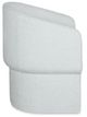 Century® Cadence Off-White Upholstered Dining Chair-2