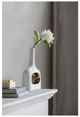 A & B Home White Fabric Peony Stem-4